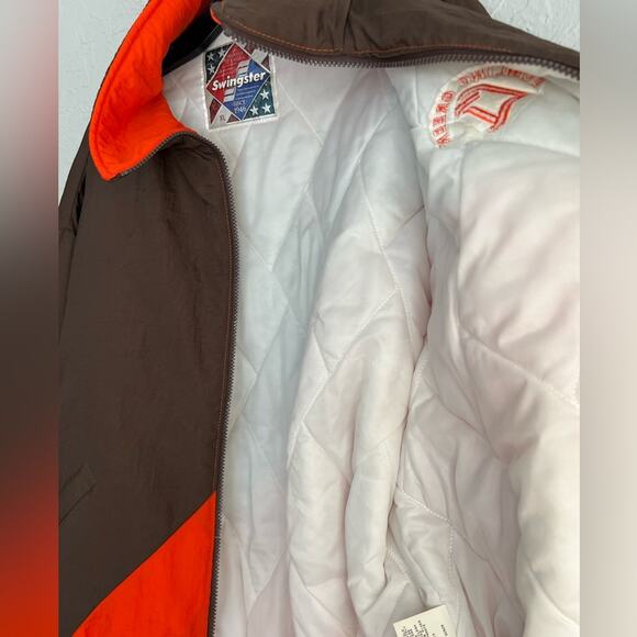 Vintage 80’s SWINGSTER Bowling Green Falcons Bomber Jacket Size XL RARE - Picture 8 of 8